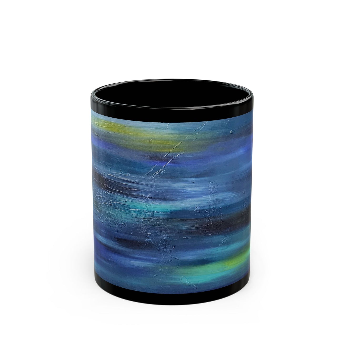 50 Shades of Blue | Coffee Mug - Pipari Art