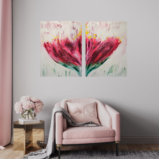 Flower of the Universe | 2x 60 x 80 cm | 2023 - Pipari Art