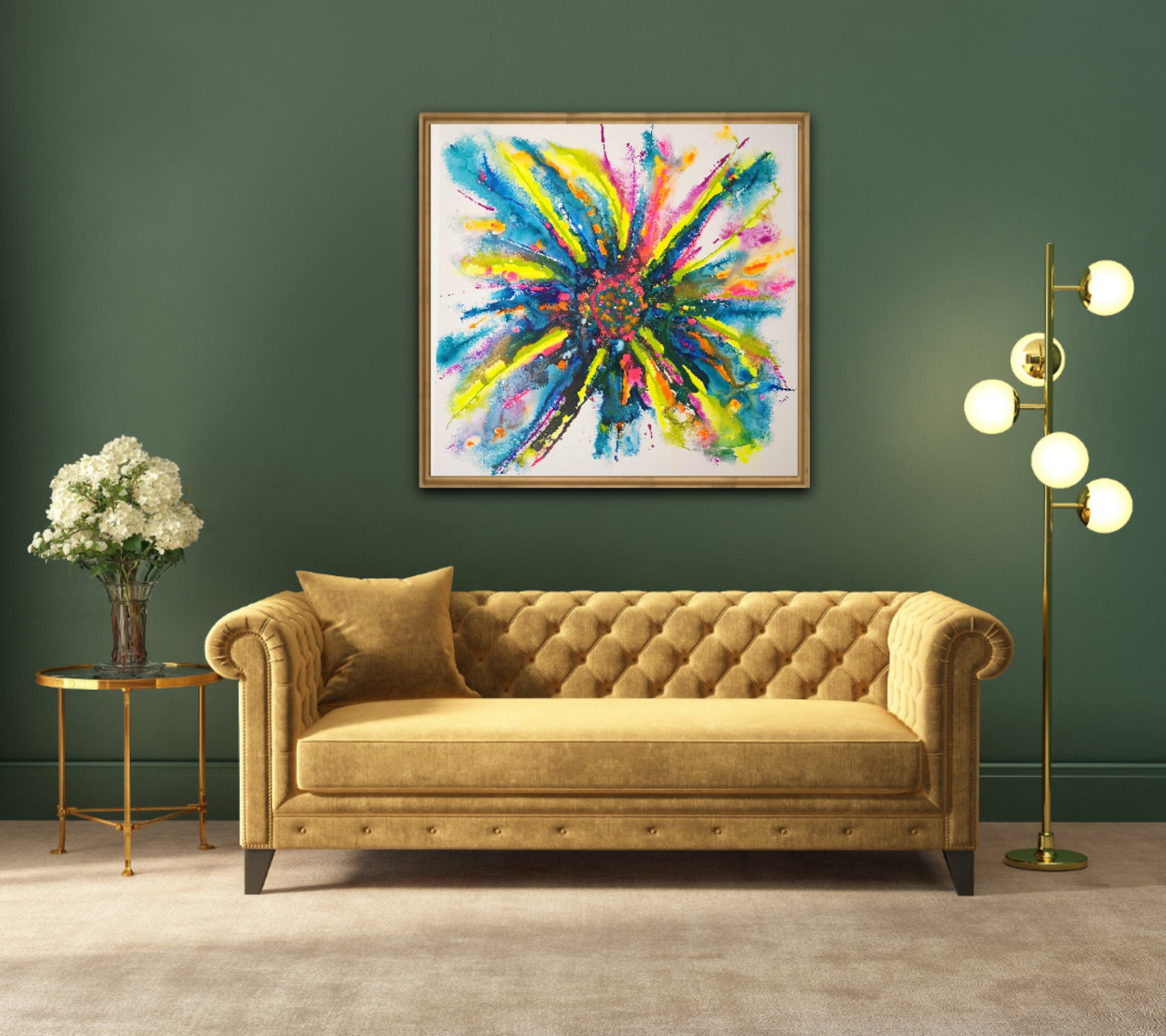 Green Dream | 100 x 100 cm | 2024