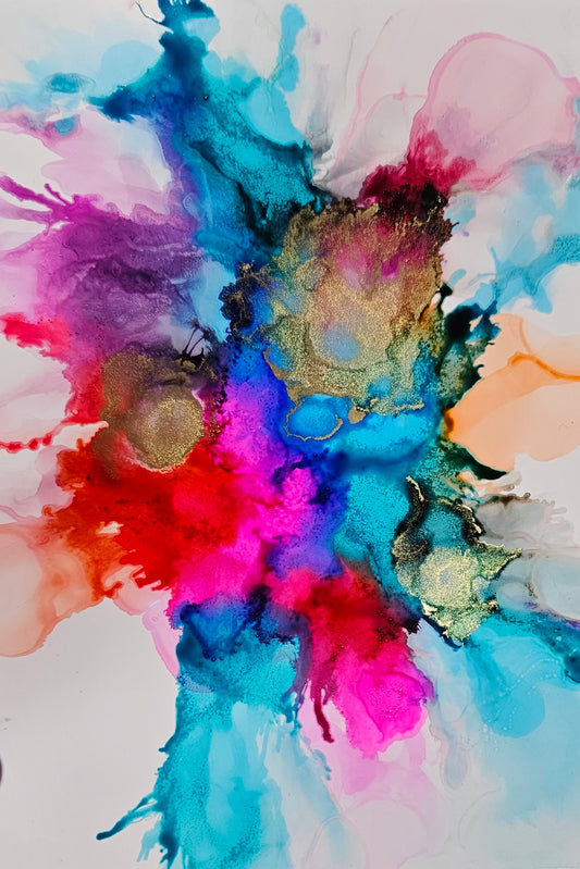 Alcohol Inks Workshop | 28. Feb. 2025 | 19-21 - Pipari Art