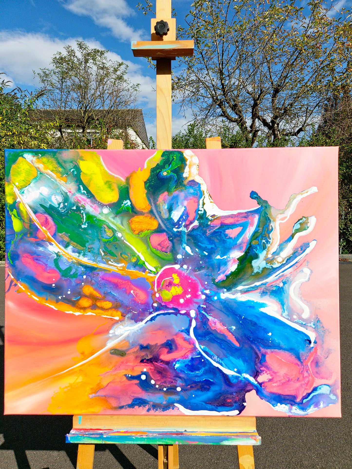 Blossom of Energy | 100 x 80 cm | 2024 - Pipari Art