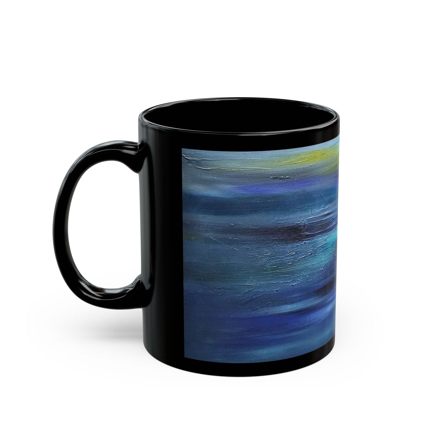 50 Shades of Blue | Coffee Mug - Pipari Art