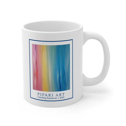 Catching Rainbows | Coffee Mug - Pipari Art