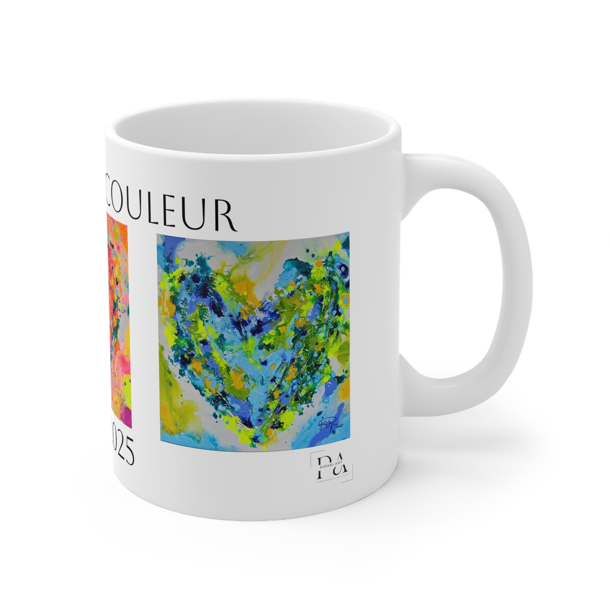 L'Amour en Couleur | Cup - Pipari Art 