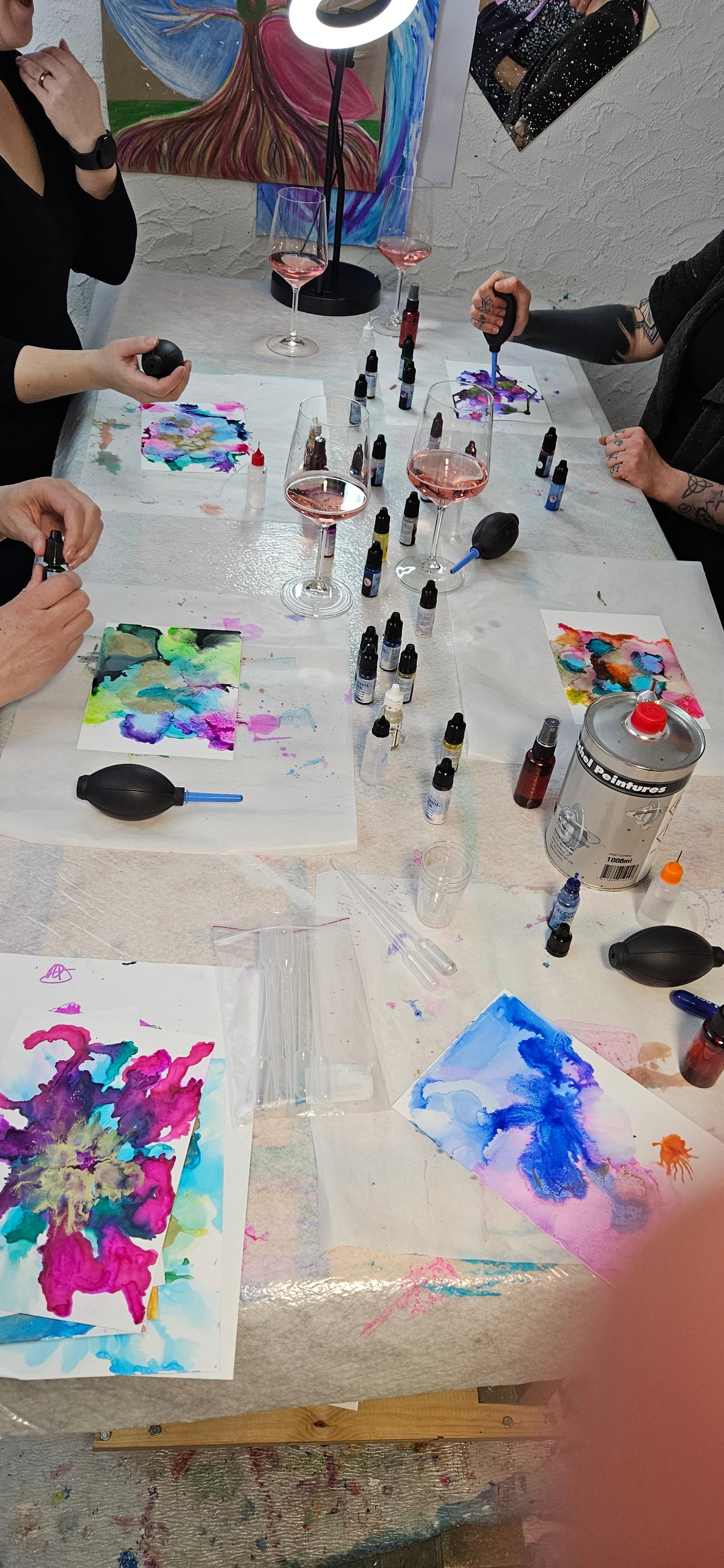 Alcohol Inks Workshop | 19-21 Uhr