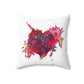 Splash Heart Pillow