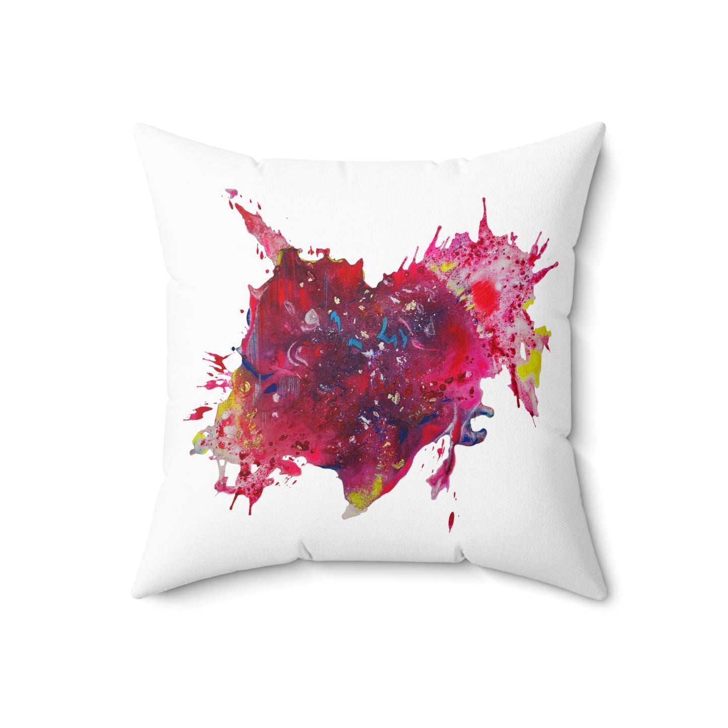 Splash Heart Pillow