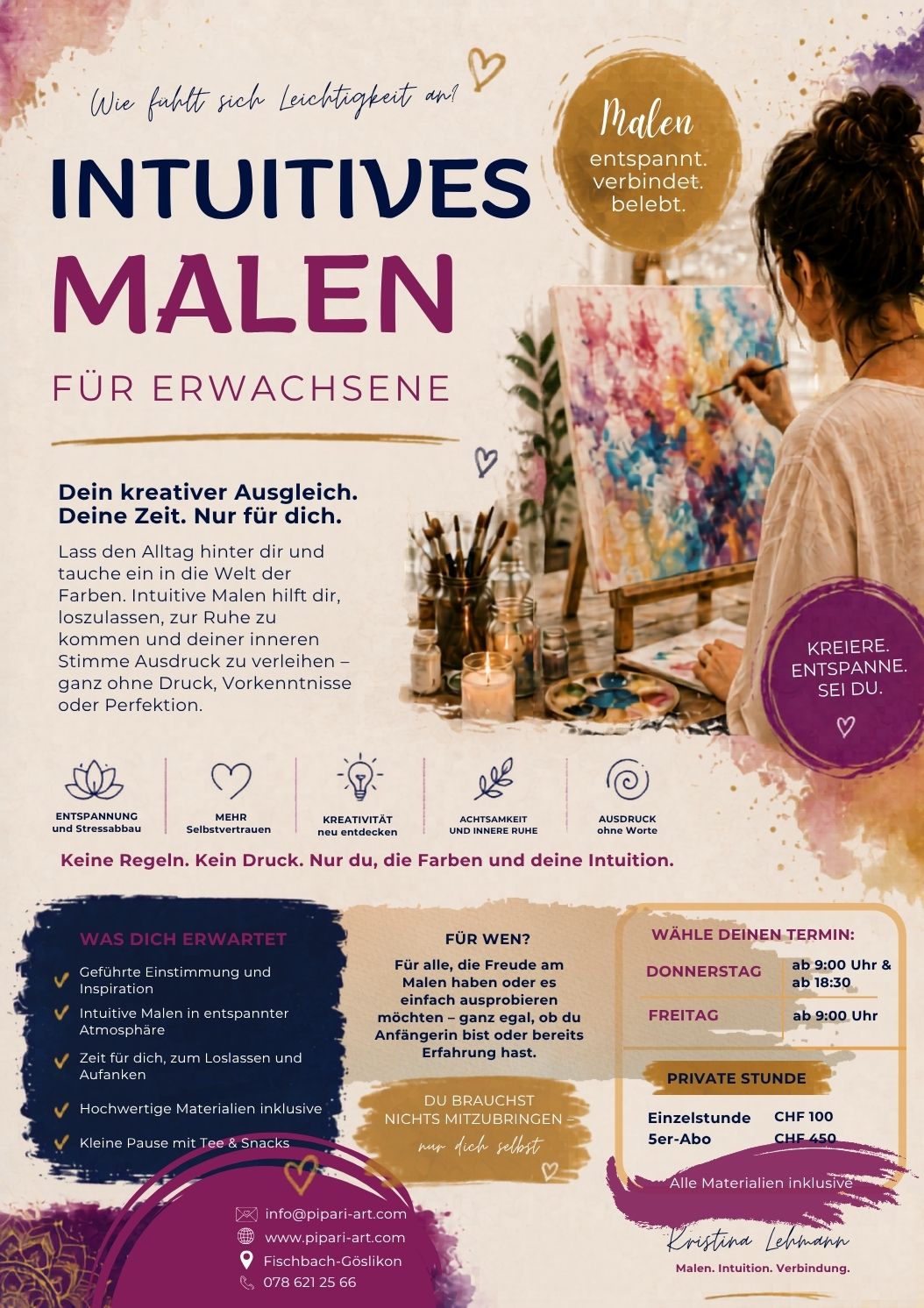 Intuitives Malen für Erwachsene